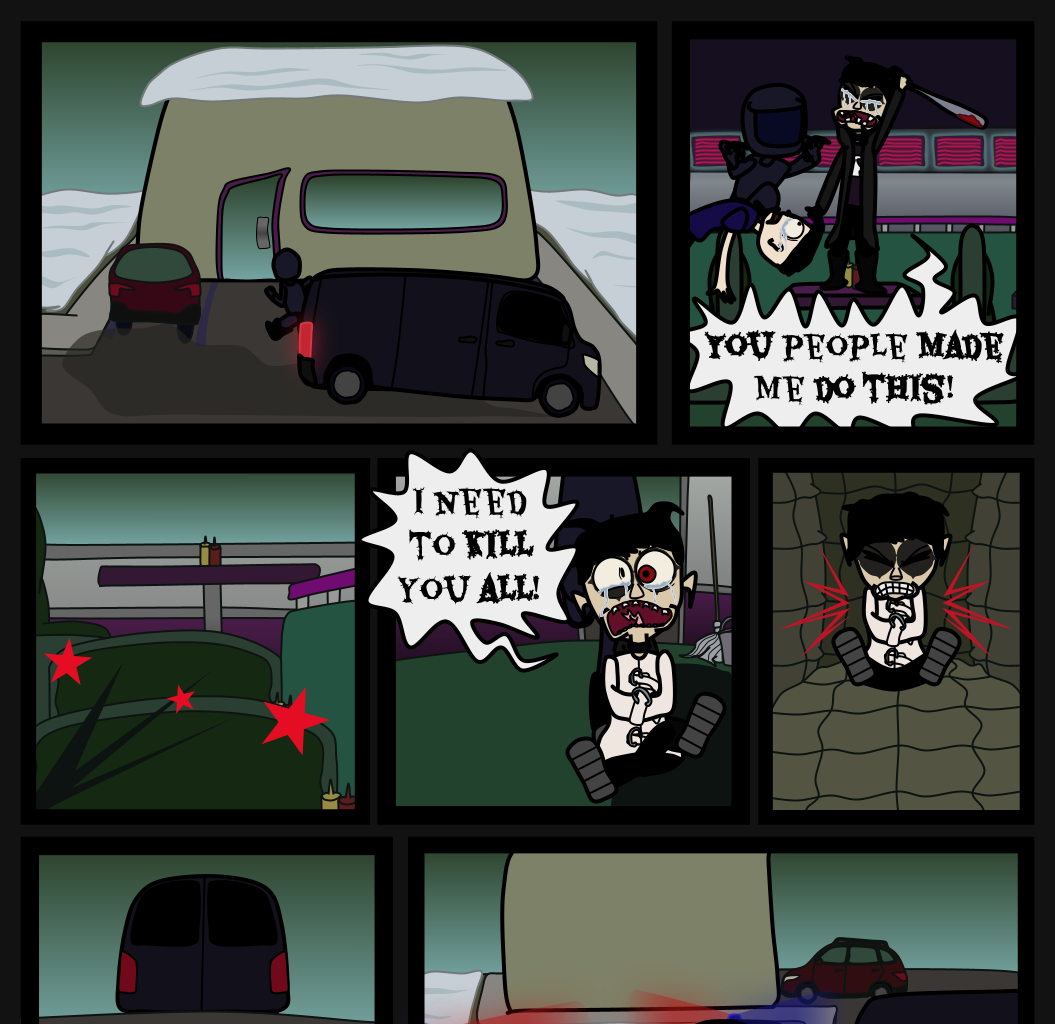 Donnie The Fighting Psychopath - Episode 8, Page 20: Donnie The F̶i̶g̶h̶t̶i̶n̶g̶ Psychopath