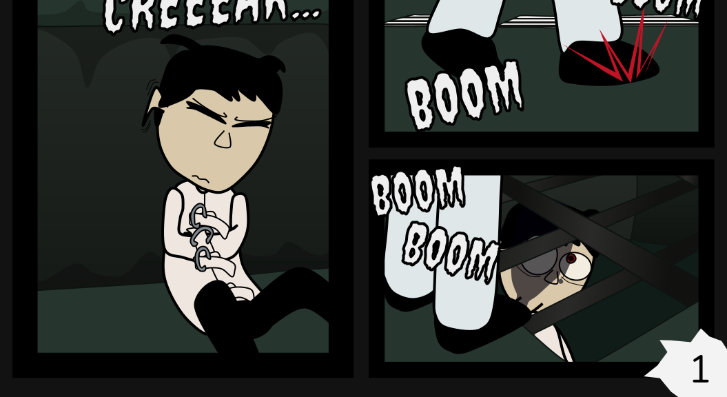Donnie The Fighting Psychopath - Episode 9, Page 1: The Masked Stalkee's Last Stand