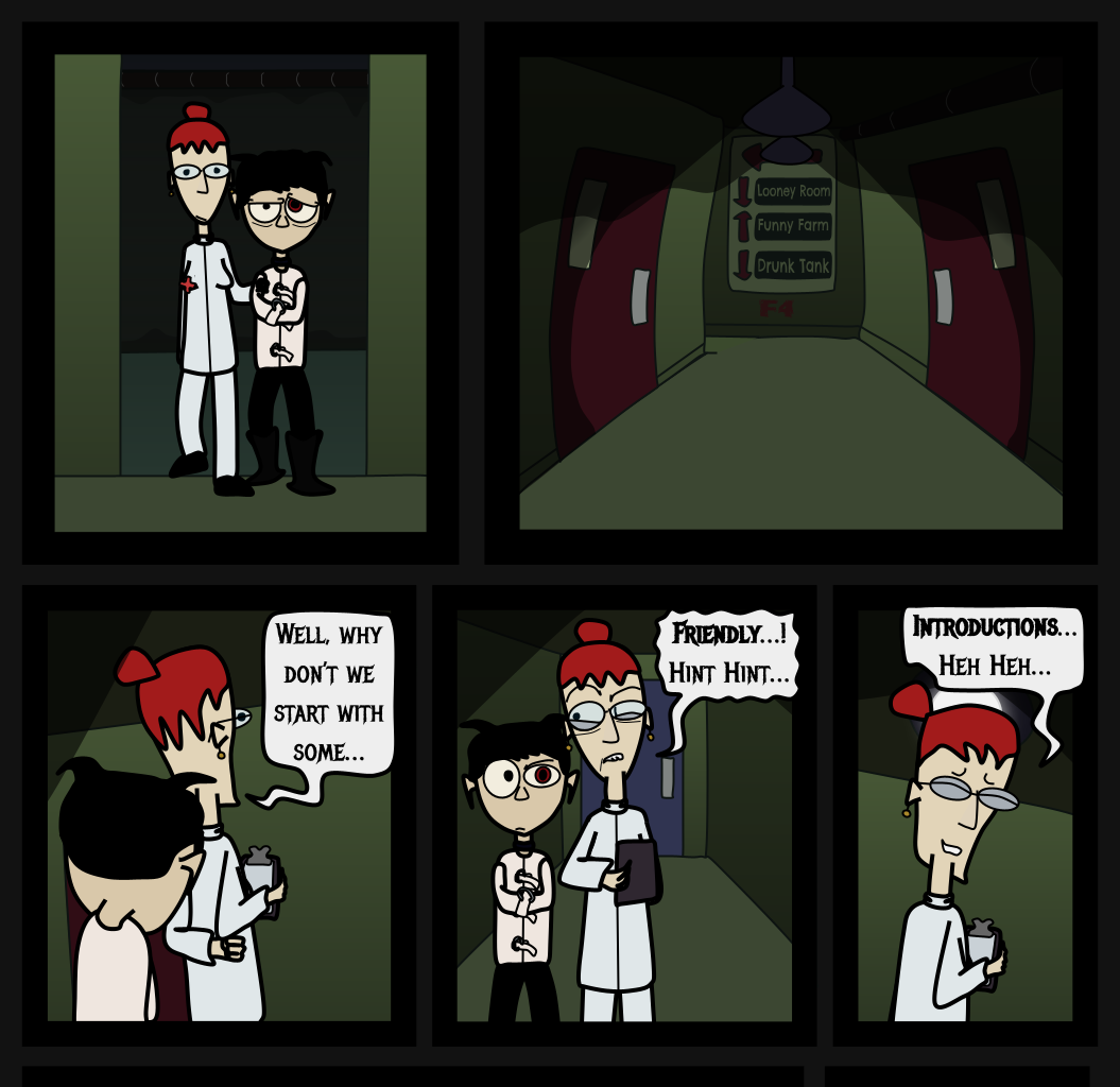 Donnie The Fighting Psychopath - Episode 9, Page 4: The Masked Stalkee's Last Stand
