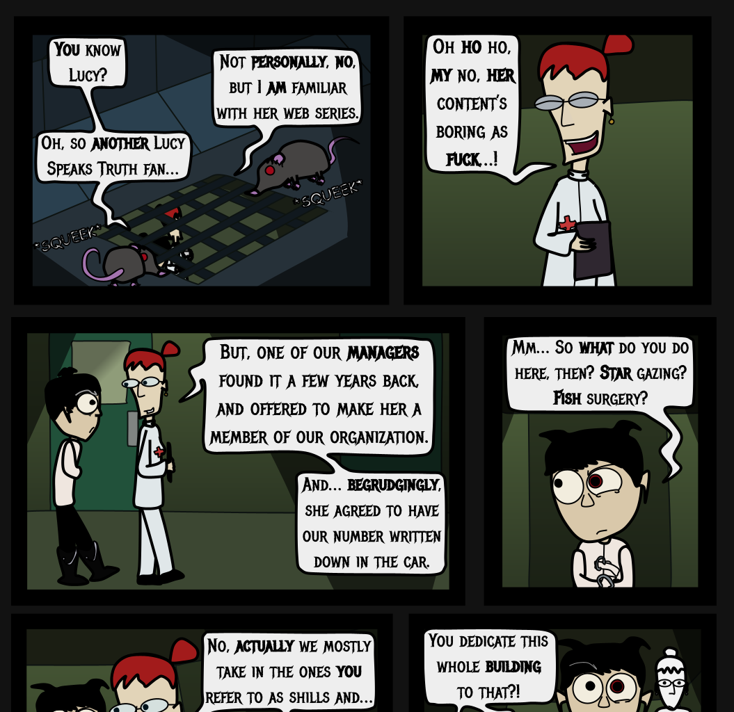 Donnie The Fighting Psychopath - Episode 9, Page 5: The Masked Stalkee's Last Stand
