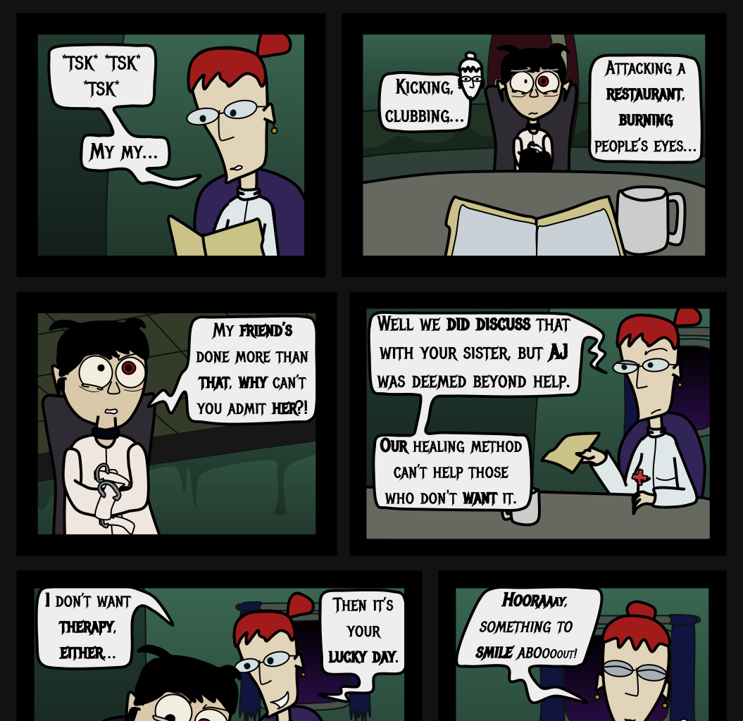 Donnie The Fighting Psychopath - Episode 9, Page 7: The Masked Stalkee's Last Stand
