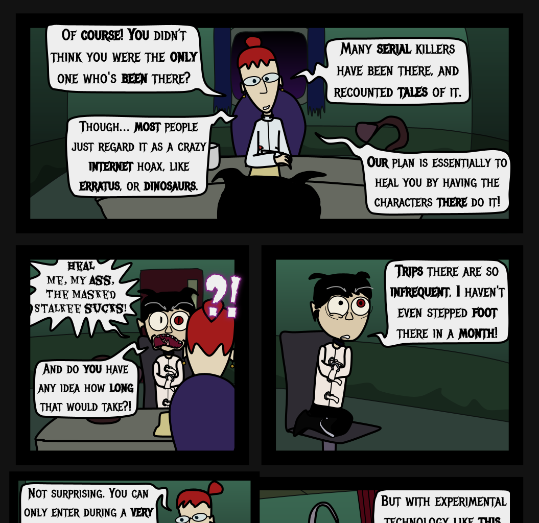 Donnie The Fighting Psychopath - Episode 9, Page 8: The Masked Stalkee's Last Stand