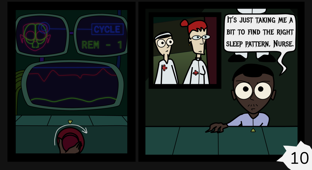 Donnie The Fighting Psychopath - Episode 9, Page 10: The Masked Stalkee's Last Stand