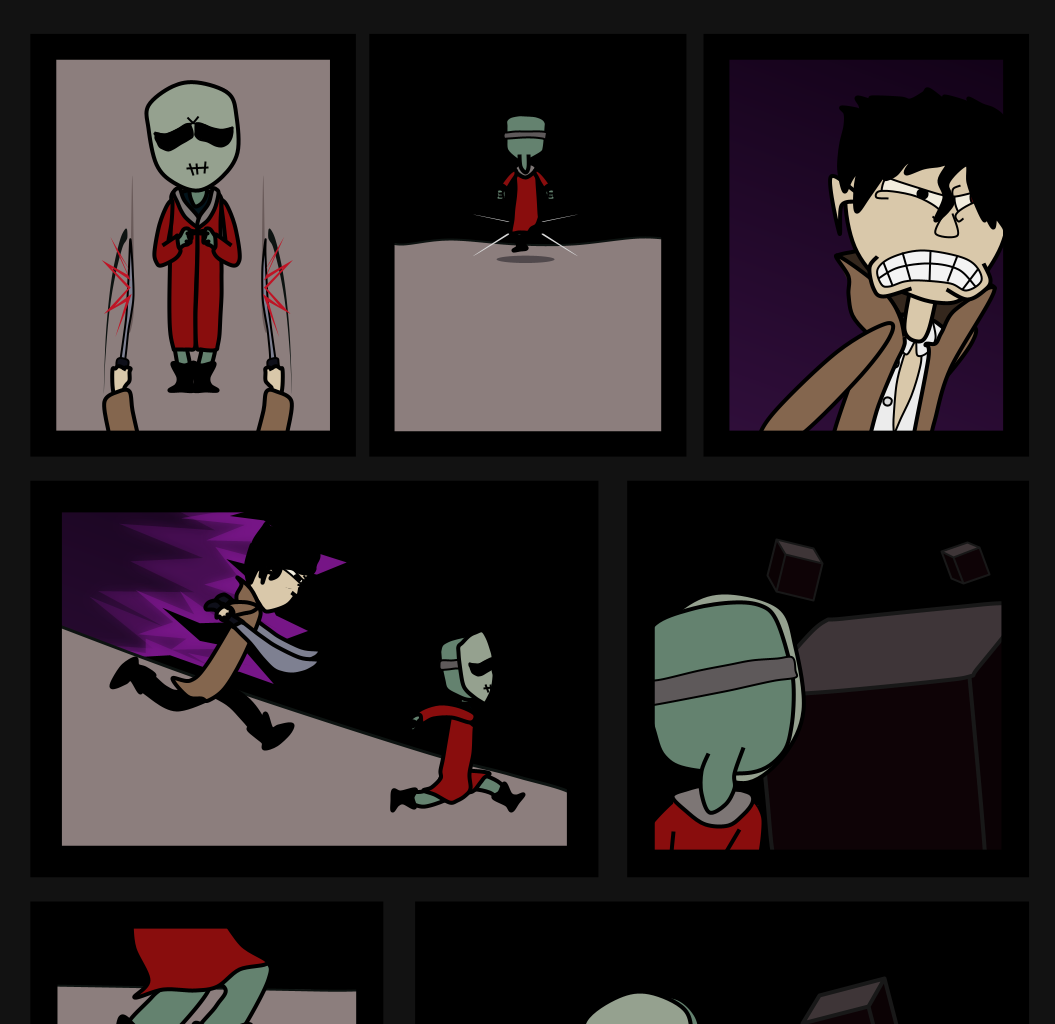 Donnie The Fighting Psychopath - Episode 9, Page 14: The Masked Stalkee's Last Stand