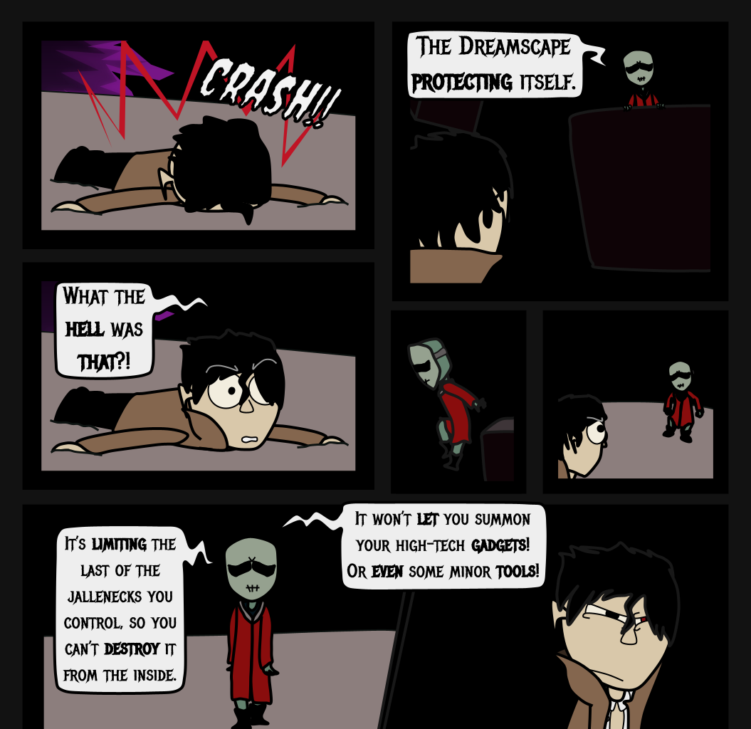 Donnie The Fighting Psychopath - Episode 9, Page 16: The Masked Stalkee's Last Stand