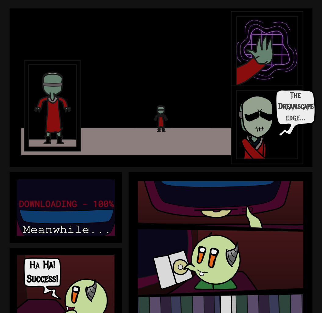 Donnie The Fighting Psychopath - Episode 9, Page 21: The Masked Stalkee's Last Stand