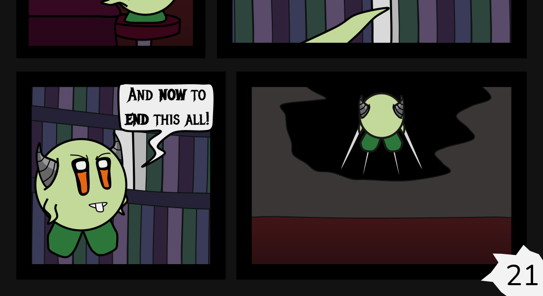 Donnie The Fighting Psychopath - Episode 9, Page 21: The Masked Stalkee's Last Stand