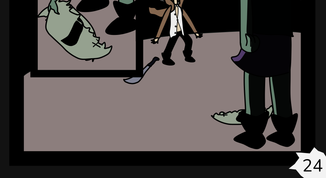 Donnie The Fighting Psychopath - Episode 9, Page 24: The Masked Stalkee's Last Stand