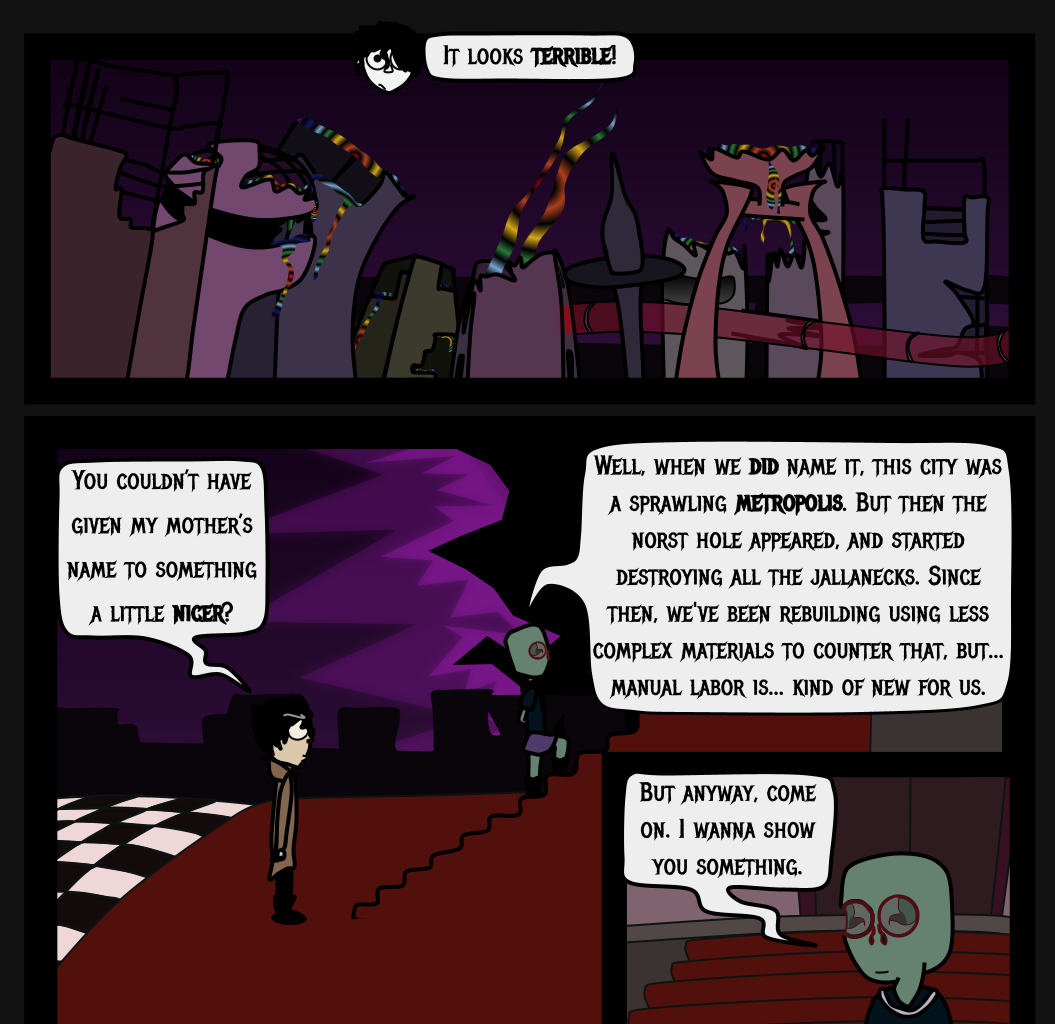 Donnie The Fighting Psychopath - Episode 10, Page 3: Libby's Cold Truth - Part 1