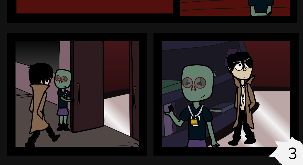 Donnie The Fighting Psychopath - Episode 10, Page 3: Libby's Cold Truth - Part 1
