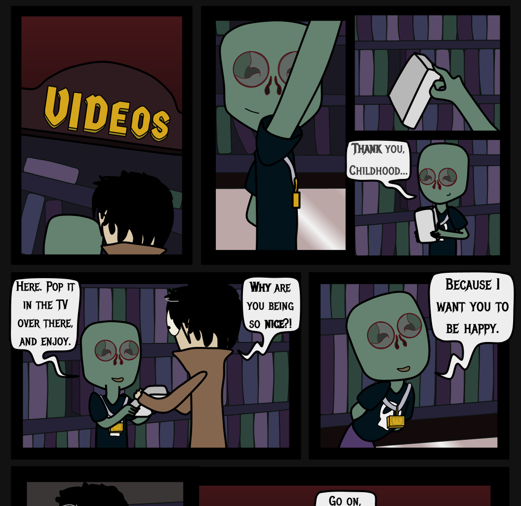 Donnie The Fighting Psychopath - Episode 10, Page 4: Libby's Cold Truth - Part 1