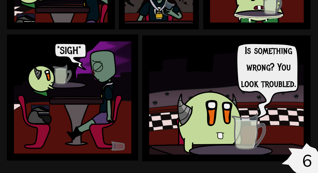 Donnie The Fighting Psychopath - Episode 10, Page 6: Libby's Cold Truth - Part 1
