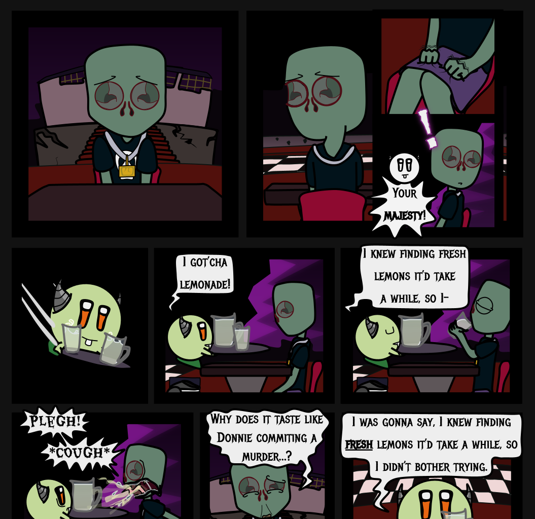 Donnie The Fighting Psychopath - Episode 10, Page 6: Libby's Cold Truth - Part 1