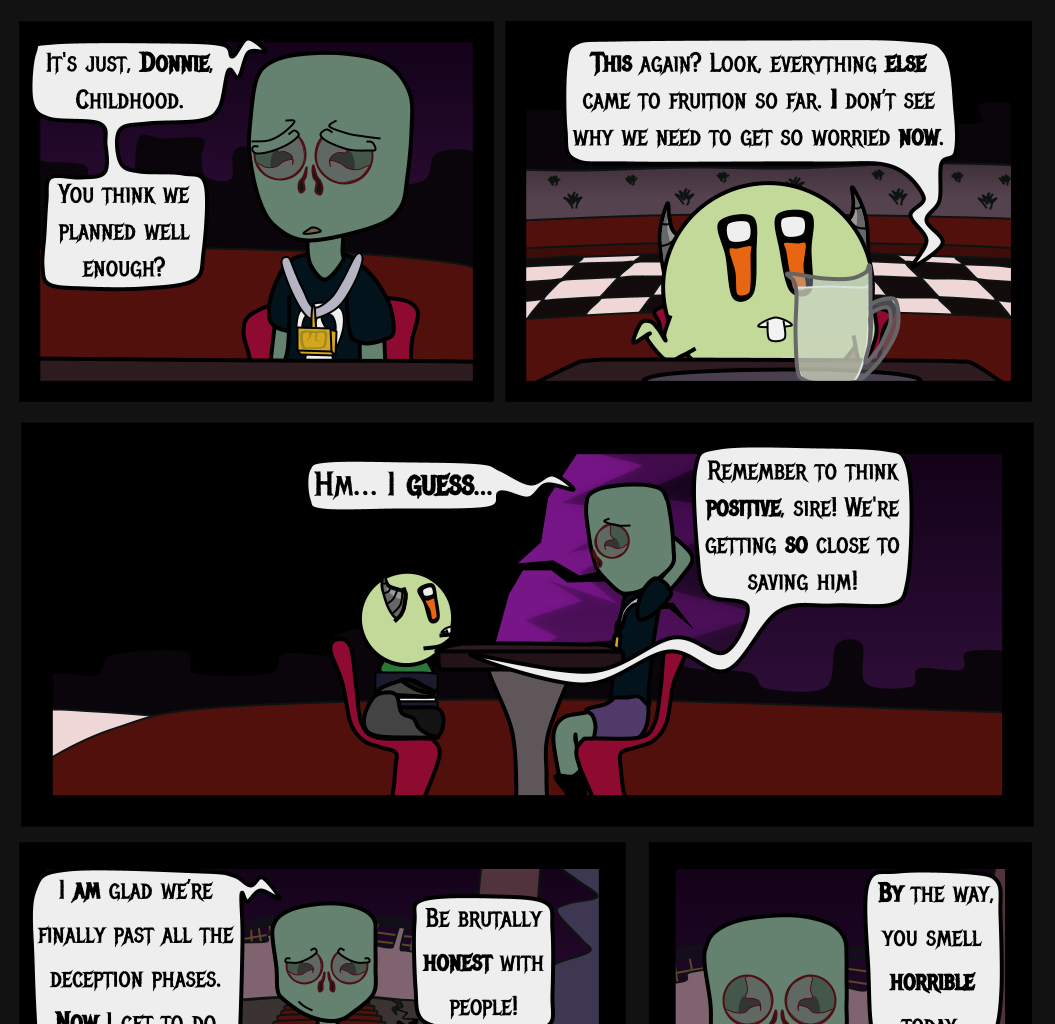 Donnie The Fighting Psychopath - Episode 10, Page 7: Libby's Cold Truth - Part 1