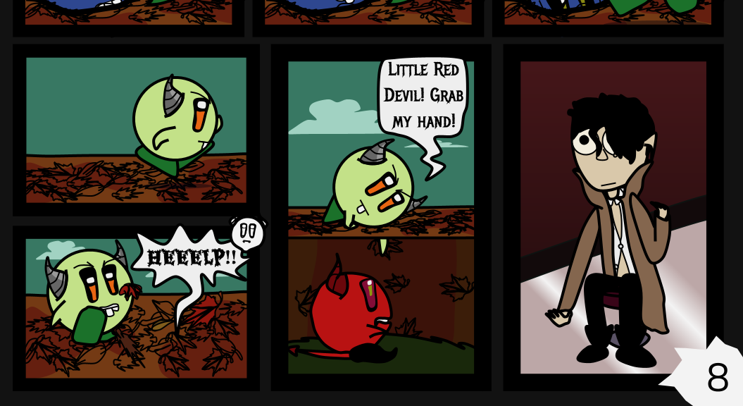 Donnie The Fighting Psychopath - Episode 10, Page 8: Libby's Cold Truth - Part 1