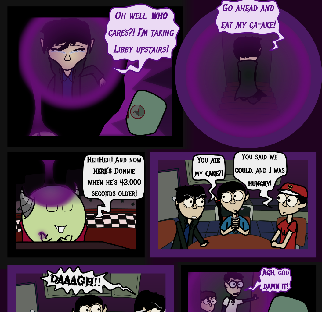 Donnie The Fighting Psychopath - Episode 10, Page 11: Libby's Cold Truth - Part 1