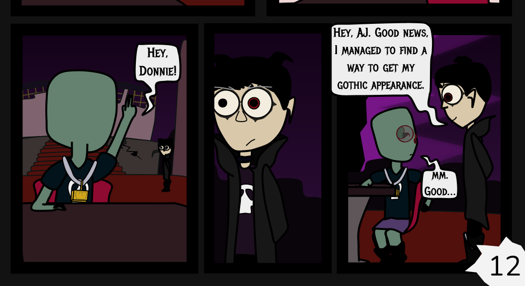 Donnie The Fighting Psychopath - Episode 10, Page 12: Libby's Cold Truth - Part 1