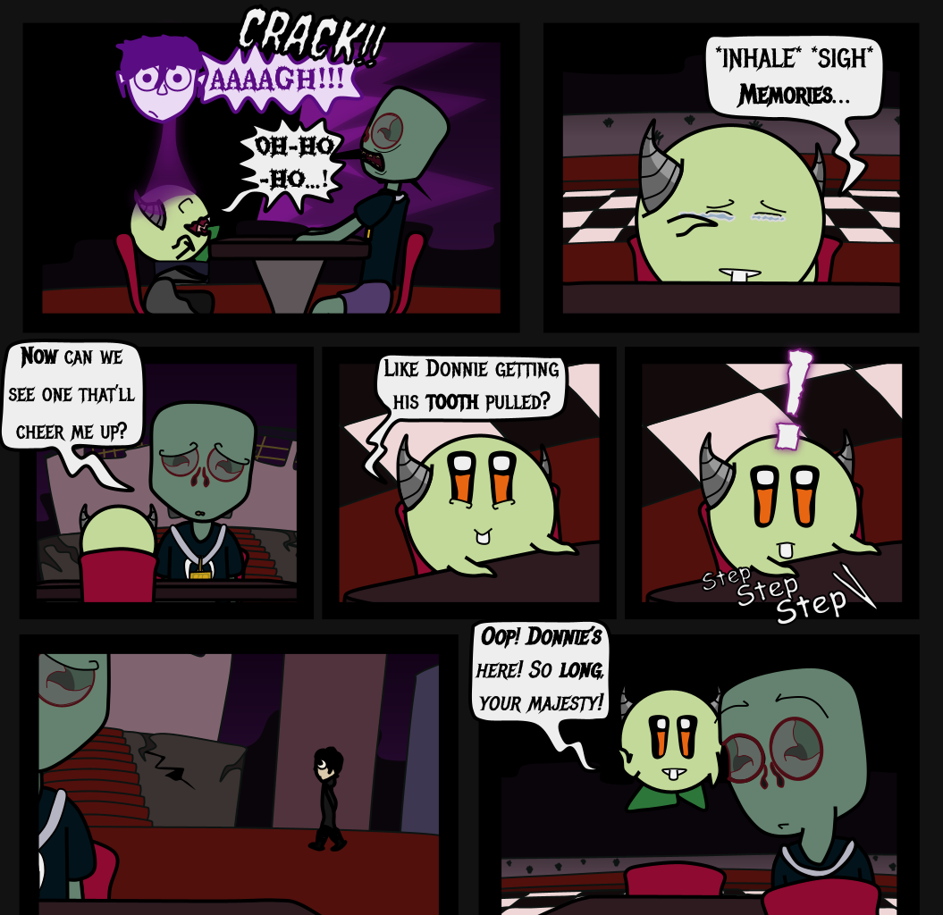 Donnie The Fighting Psychopath - Episode 10, Page 12: Libby's Cold Truth - Part 1