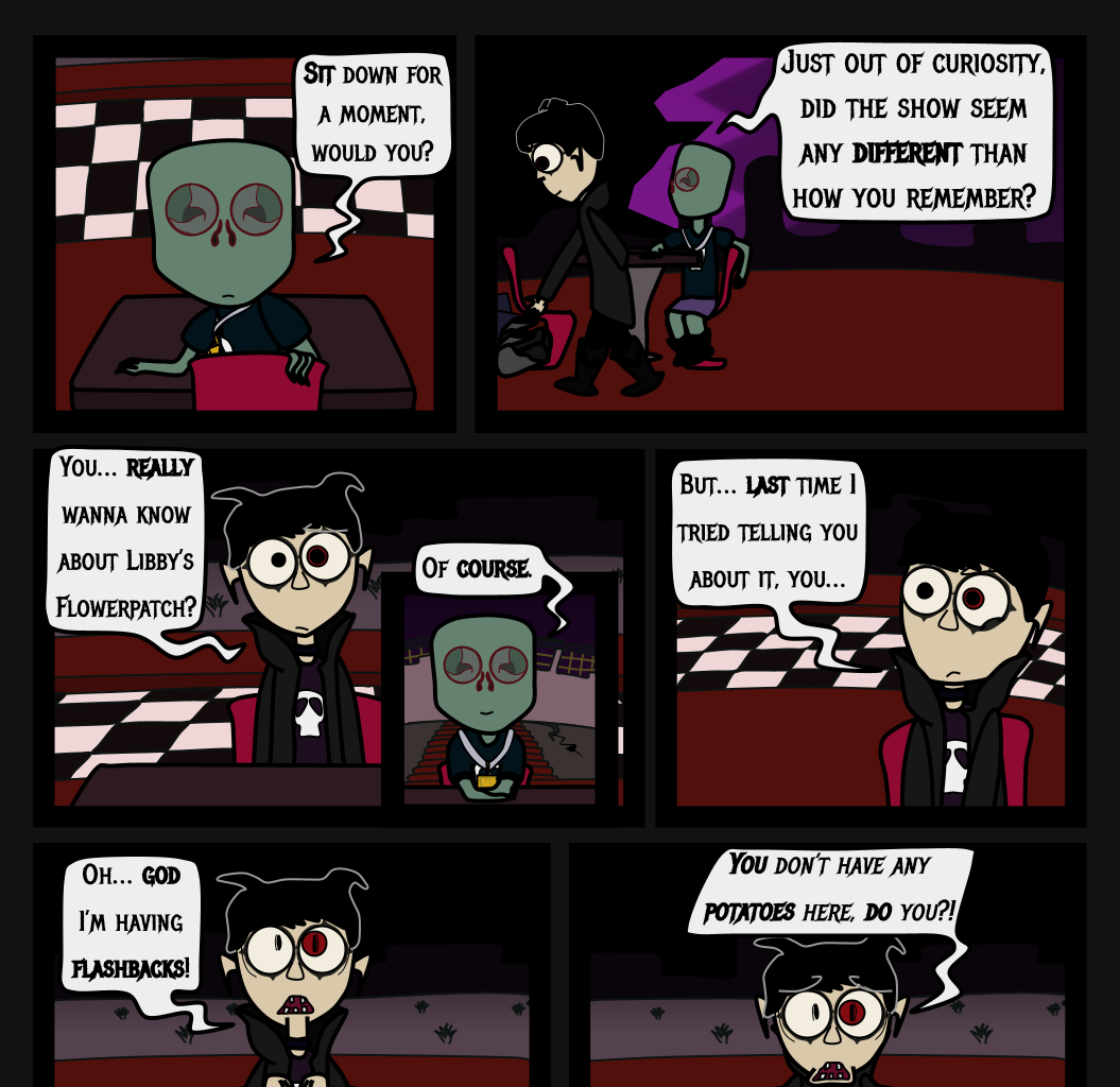 Donnie The Fighting Psychopath - Episode 10, Page 13: Libby's Cold Truth - Part 1