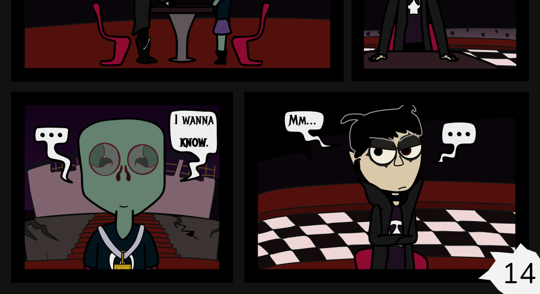 Donnie The Fighting Psychopath - Episode 10, Page 14: Libby's Cold Truth - Part 1