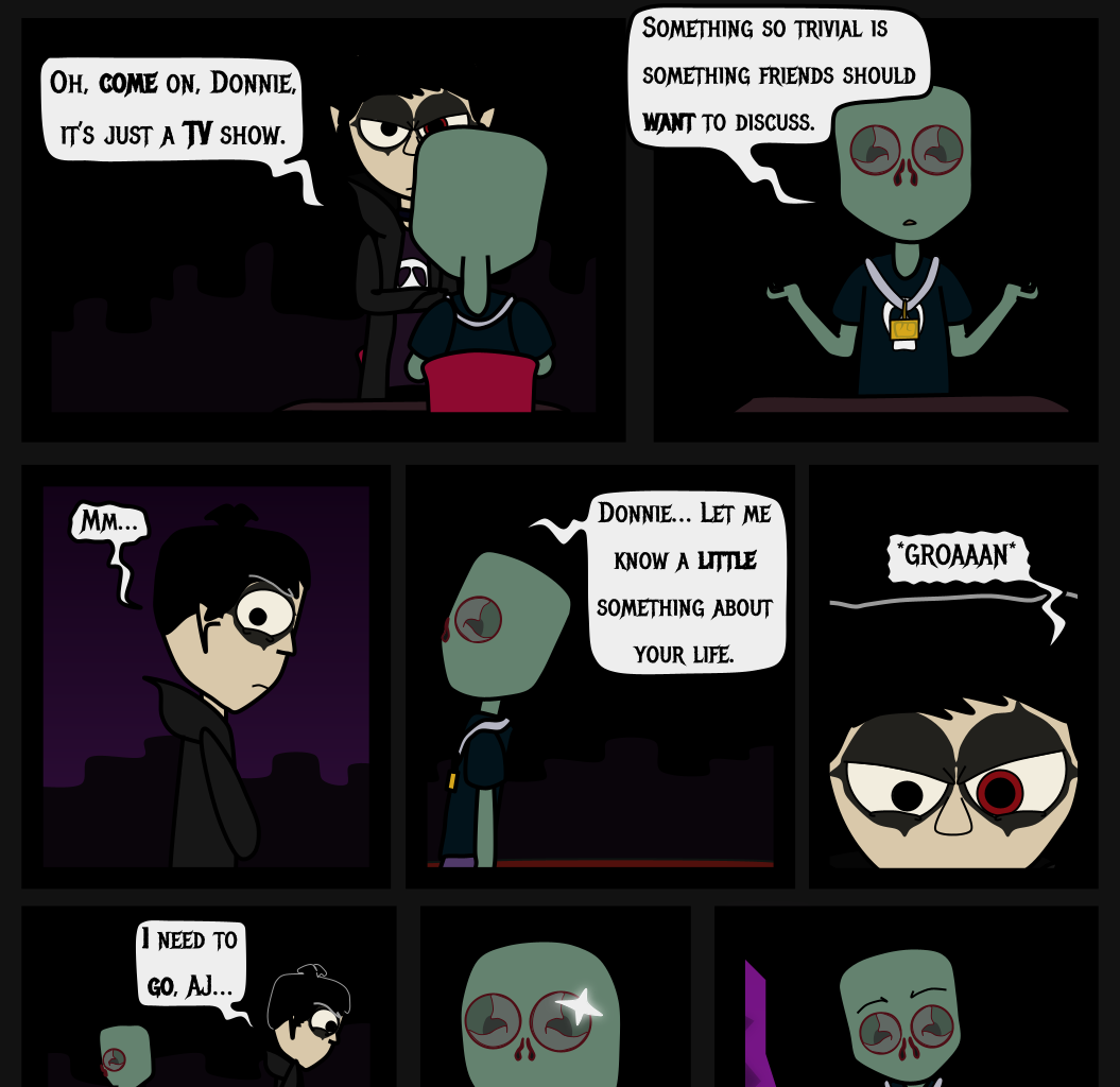 Donnie The Fighting Psychopath - Episode 10, Page 15: Libby's Cold Truth - Part 1