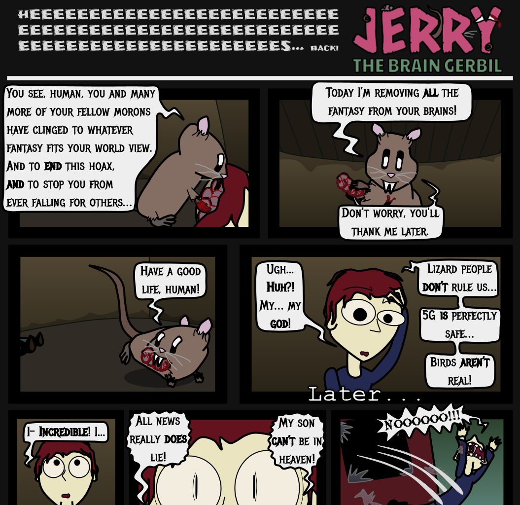 Donnie The Fighting Psychopath - Episode 10, Page 20: Libby's Cold Truth - Part 1