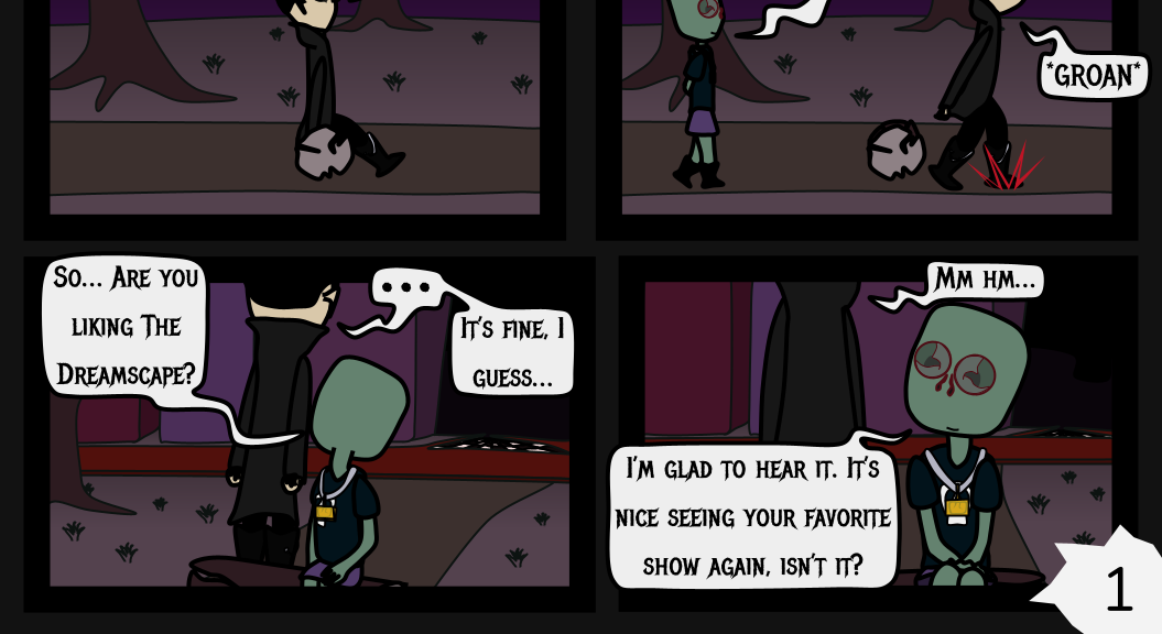 Donnie The Fighting Psychopath - Episode 11, Page 1: Libby's Cold Truth - Part 2