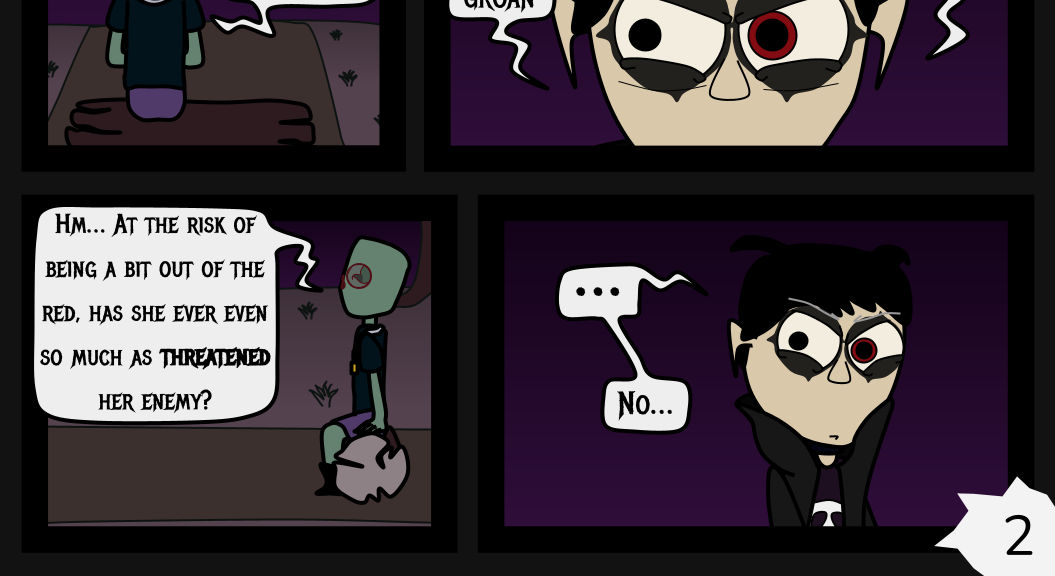 Donnie The Fighting Psychopath - Episode 11, Page 2: Libby's Cold Truth - Part 2
