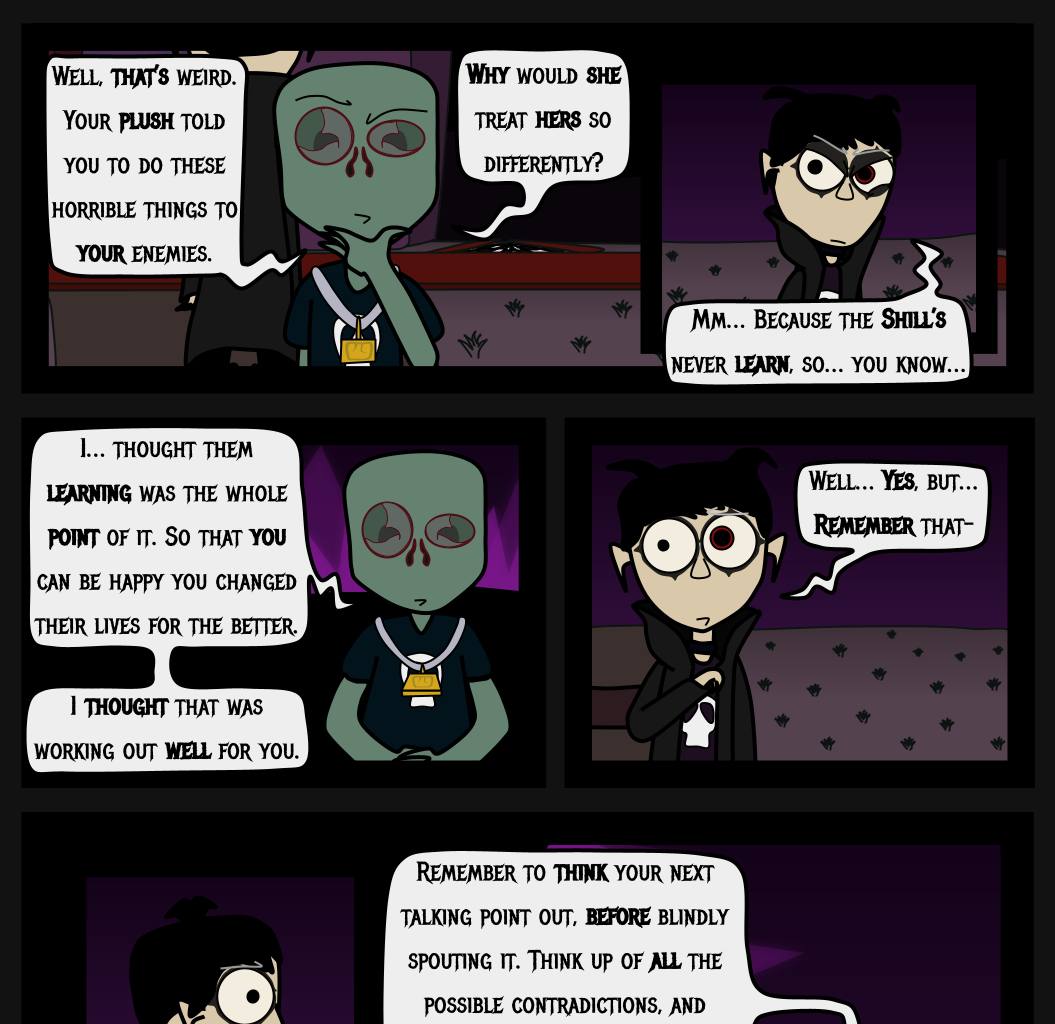 Donnie The Fighting Psychopath - Episode 11, Page 3: Libby's Cold Truth - Part 2