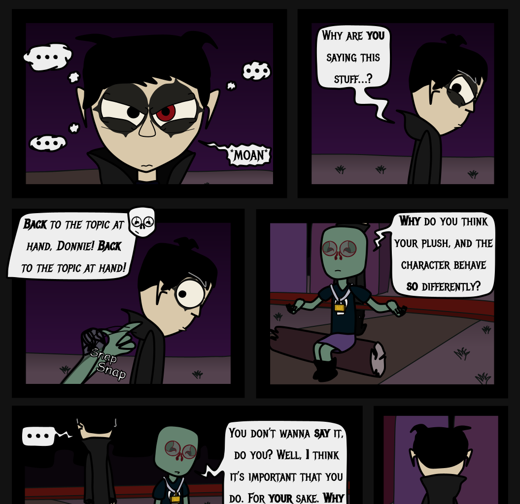 Donnie The Fighting Psychopath - Episode 11, Page 4: Libby's Cold Truth - Part 2