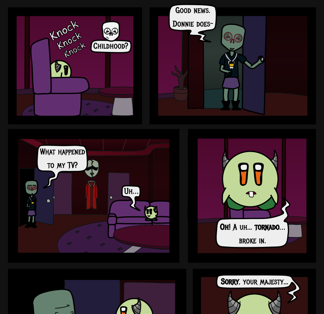 Donnie The Fighting Psychopath - Episode 11, Page 6: Libby's Cold Truth - Part 2