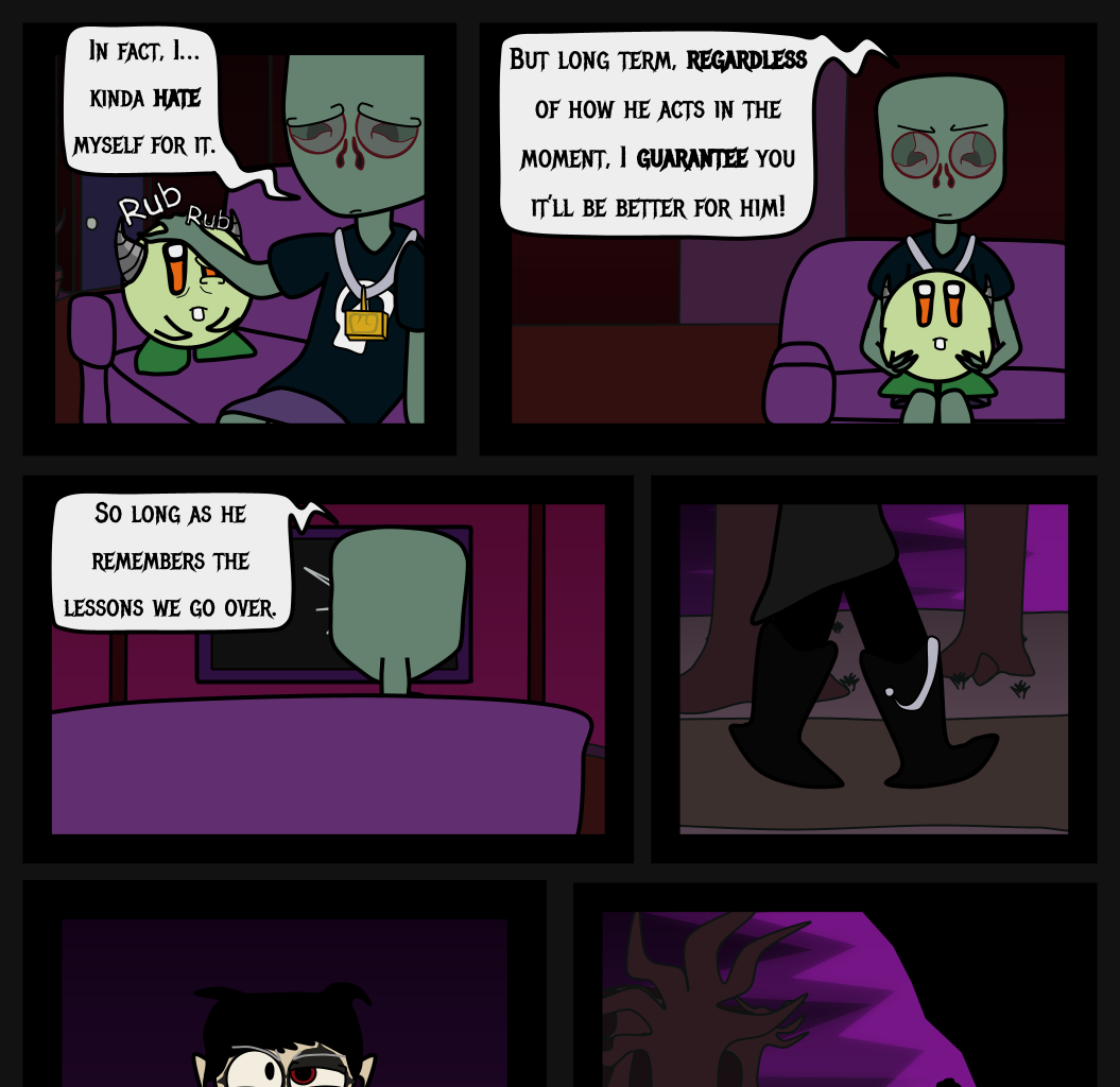 Donnie The Fighting Psychopath - Episode 11, Page 8: Libby's Cold Truth - Part 2
