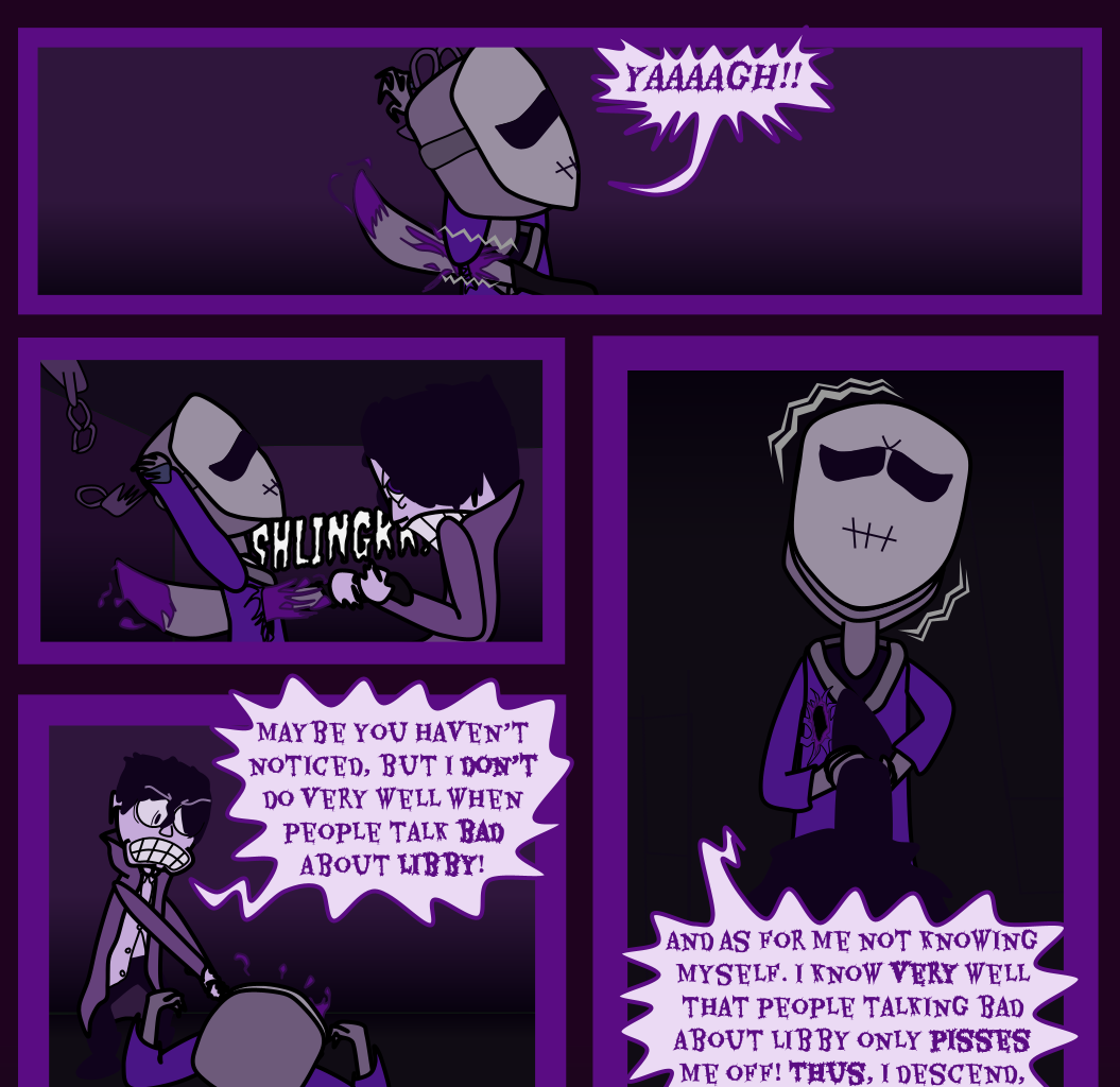 Donnie The Fighting Psychopath - Episode 11, Page 10: Libby's Cold Truth - Part 2