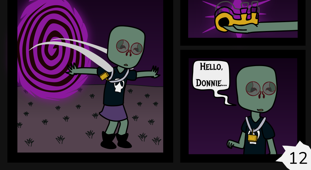 Donnie The Fighting Psychopath - Episode 11, Page 12: Libby's Cold Truth - Part 2
