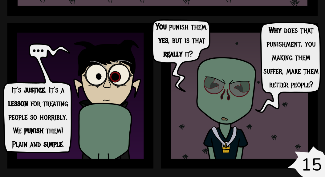 Donnie The Fighting Psychopath - Episode 11, Page 15: Libby's Cold Truth - Part 2