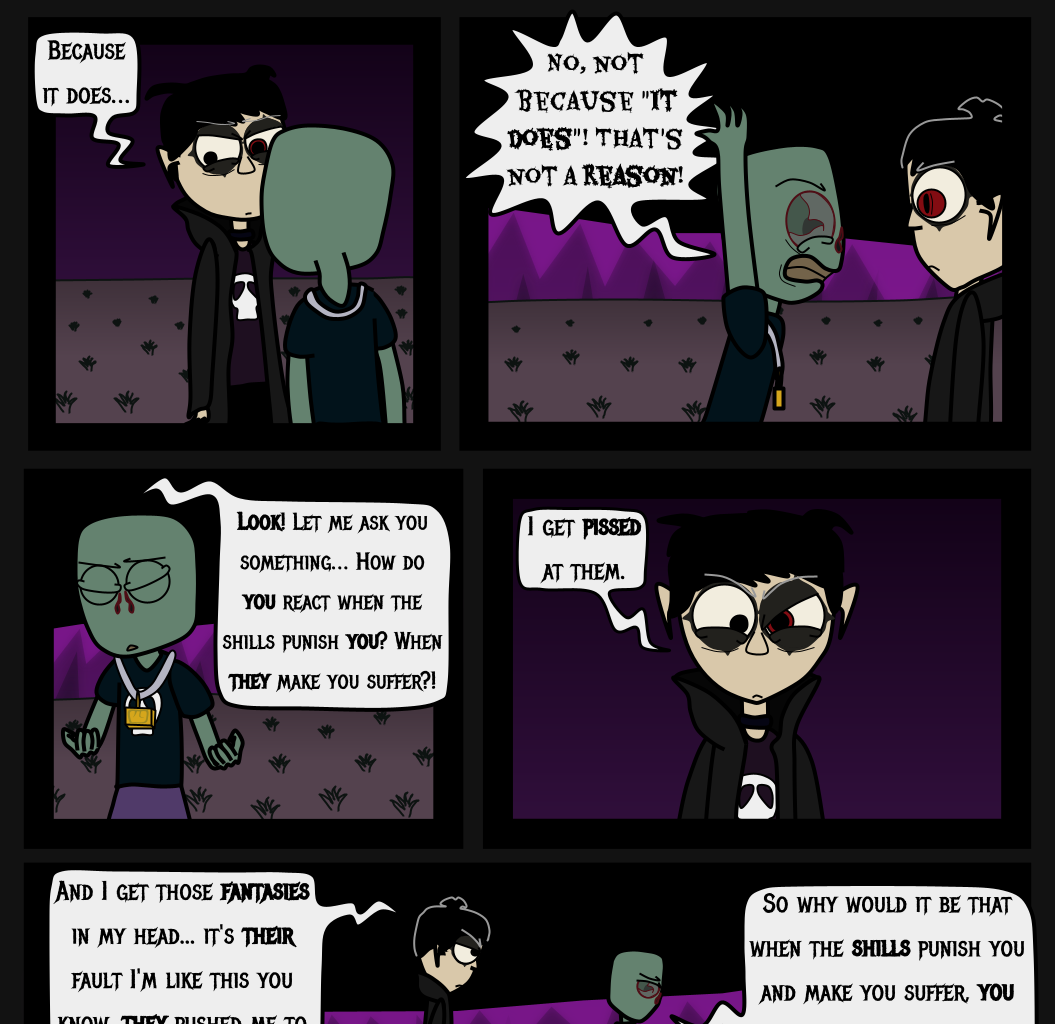 Donnie The Fighting Psychopath - Episode 11, Page 16: Libby's Cold Truth - Part 2
