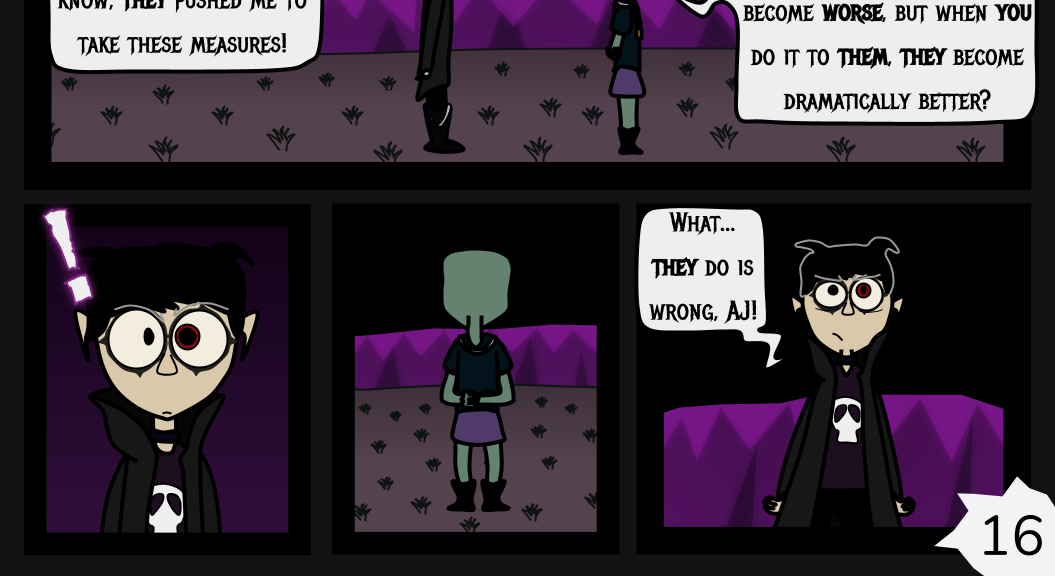 Donnie The Fighting Psychopath - Episode 11, Page 16: Libby's Cold Truth - Part 2