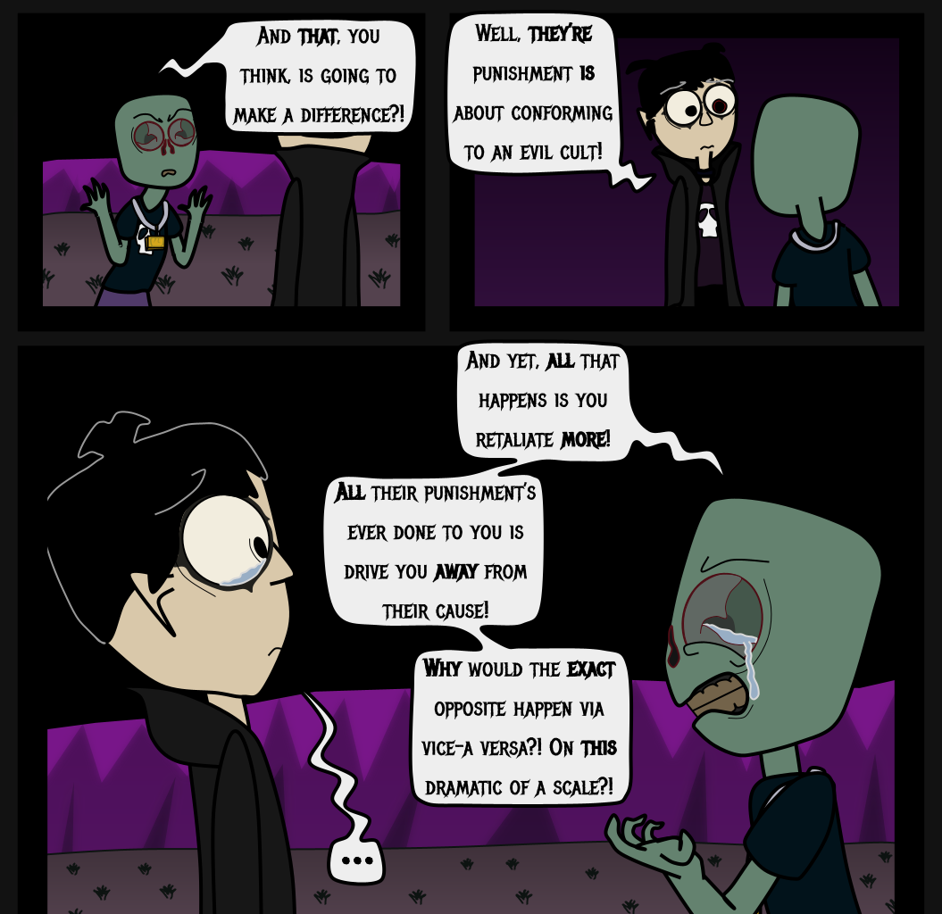 Donnie The Fighting Psychopath - Episode 11, Page 17: Libby's Cold Truth - Part 2