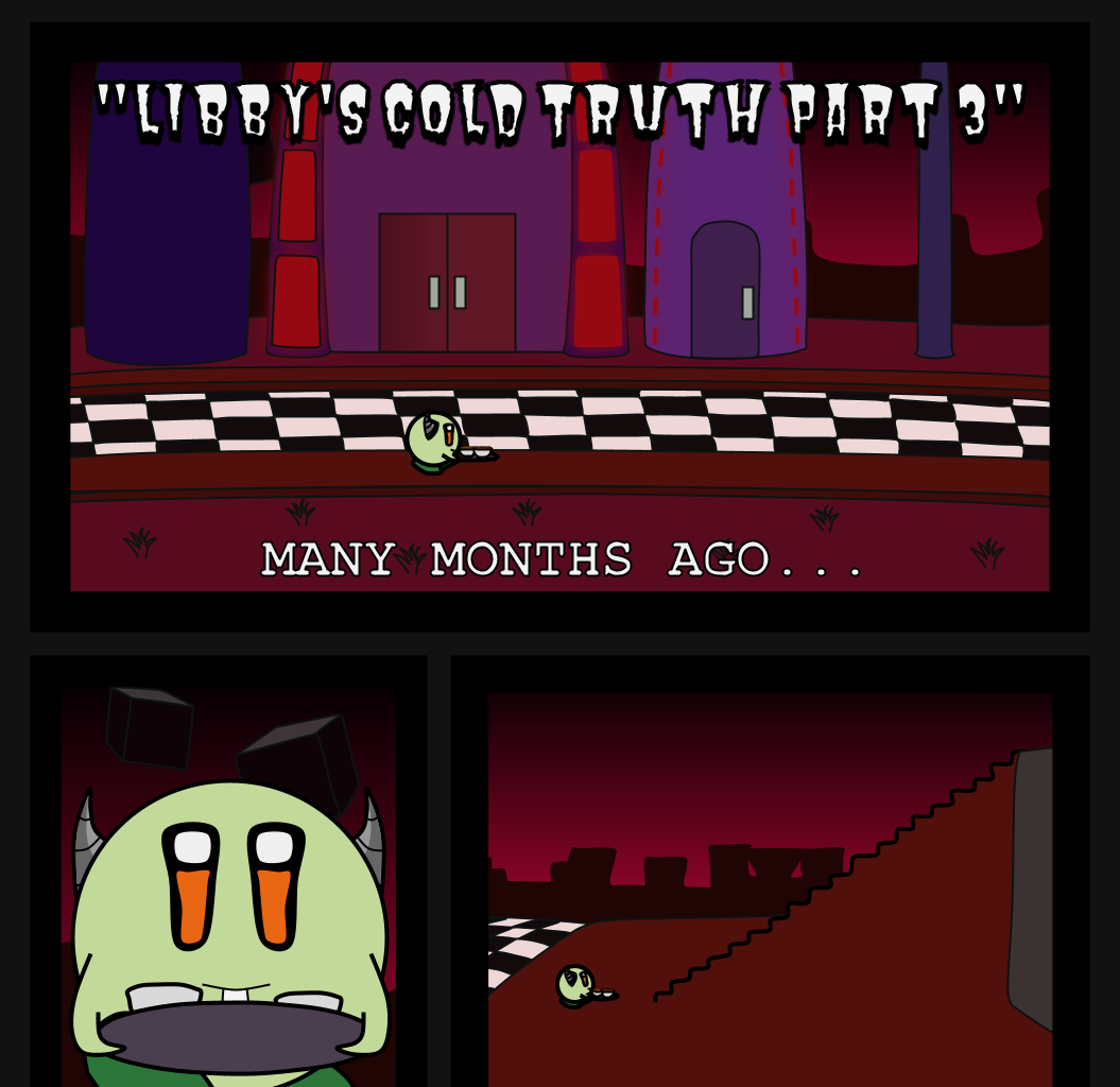 Donnie The Fighting Psychopath - Episode 12, Page 1: Libby's Cold Truth - Part 3