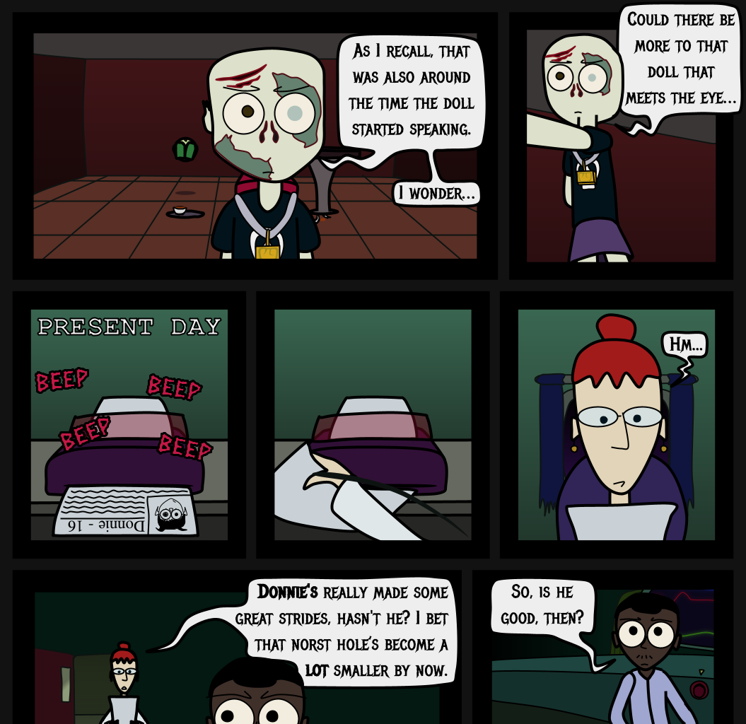 Donnie The Fighting Psychopath - Episode 12, Page 4: Libby's Cold Truth - Part 3