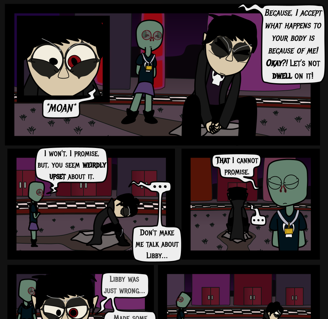 Donnie The Fighting Psychopath - Episode 12, Page 7: Libby's Cold Truth - Part 3