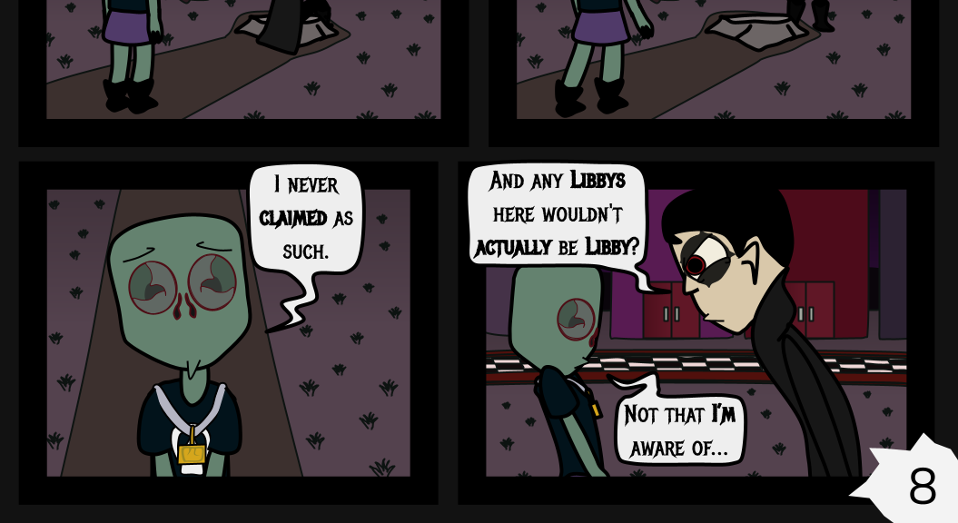 Donnie The Fighting Psychopath - Episode 12, Page 8: Libby's Cold Truth - Part 3