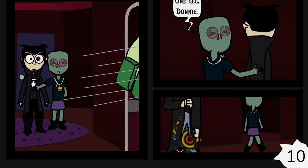 Donnie The Fighting Psychopath - Episode 12, Page 10: Libby's Cold Truth - Part 3