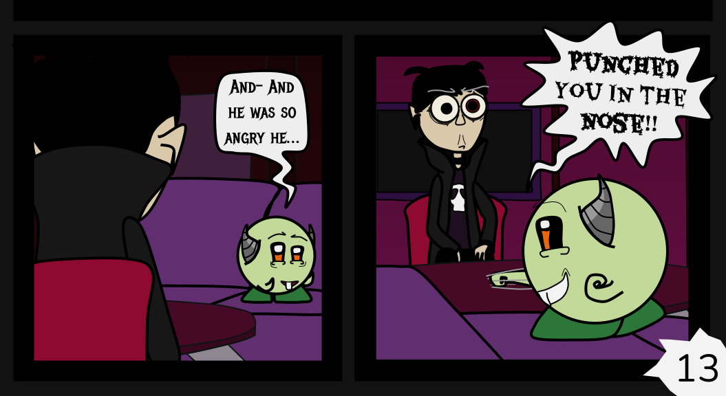 Donnie The Fighting Psychopath - Episode 12, Page 13: Libby's Cold Truth - Part 3