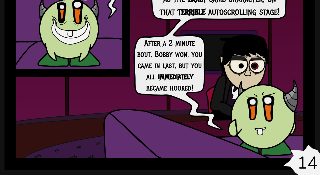 Donnie The Fighting Psychopath - Episode 12, Page 14: Libby's Cold Truth - Part 3