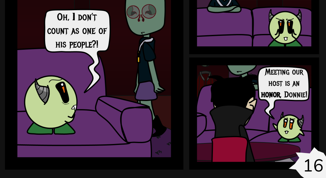 Donnie The Fighting Psychopath - Episode 12, Page 16: Libby's Cold Truth - Part 3