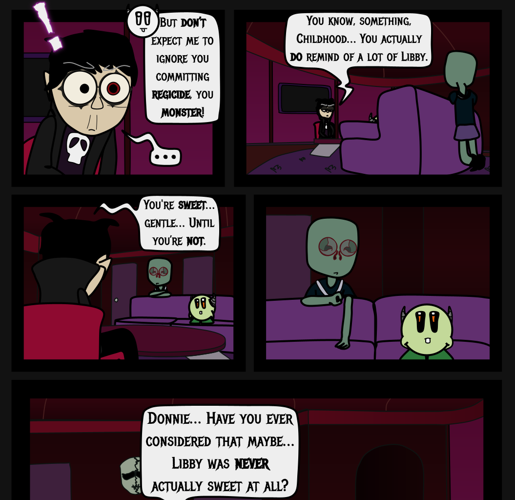 Donnie The Fighting Psychopath - Episode 12, Page 17: Libby's Cold Truth - Part 3