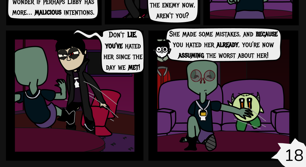 Donnie The Fighting Psychopath - Episode 12, Page 18: Libby's Cold Truth - Part 3