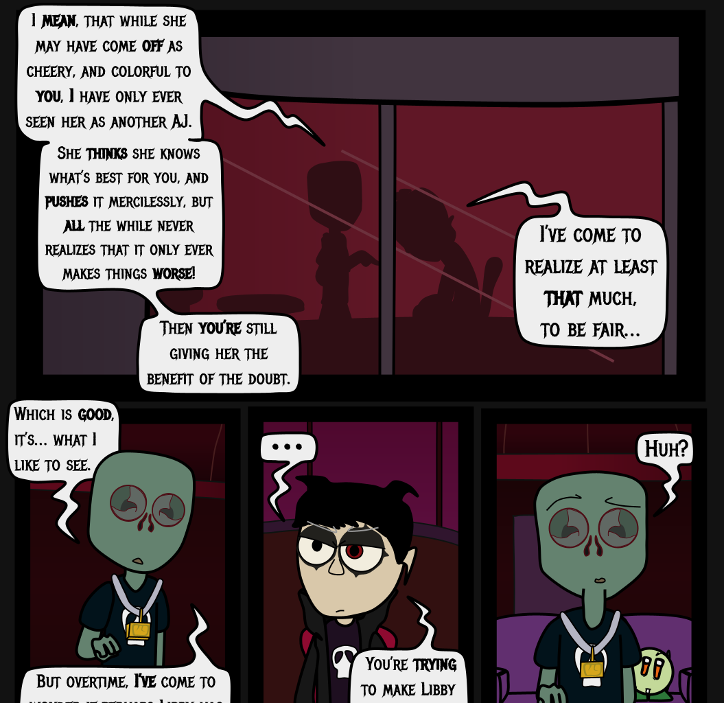 Donnie The Fighting Psychopath - Episode 12, Page 18: Libby's Cold Truth - Part 3