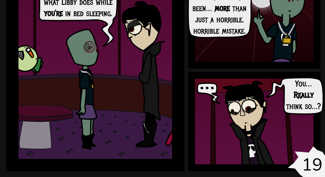 Donnie The Fighting Psychopath - Episode 12, Page 19: Libby's Cold Truth - Part 3